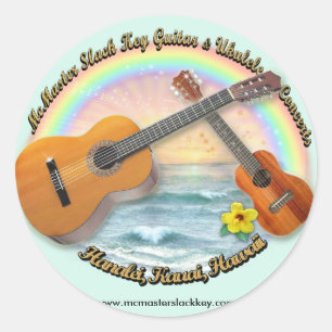 McMaster Slack Key Ronde Sticker
