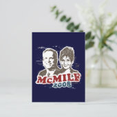 McMilf 2008 Briefkaart (Staand voorkant)
