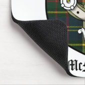 McMillan Clan Crest Badge Tartan Muismat (Hoek)