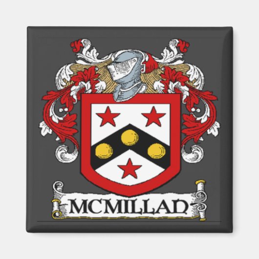 McMillan Wapenschild Magnet Magneet (Voorkant)