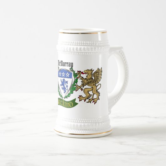 McMurray Irish Shield Bierpul (Voorkant rechts)