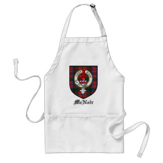 McNair Clan Crest Badge Tartan Standaard Schort