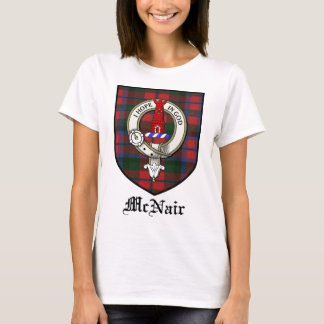 McNair Clan Crest Badge Tartan T-shirt