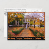 McNairy County Courthouse - Selmer, TN Briefkaart (Voorkant / Achterkant)