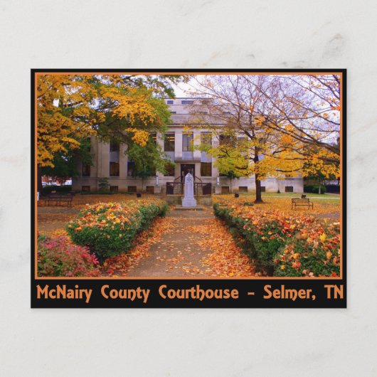 McNairy County Courthouse - Selmer, TN Briefkaart (Voorkant)