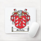 McNally Family Crest Muismat (Met muis)