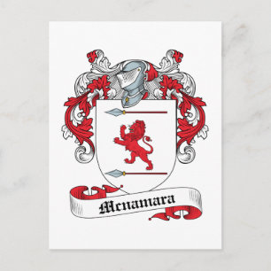 Mcnamara Family Crest Briefkaart
