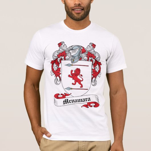 Mcnamara Family Crest T-shirt (Voorkant)