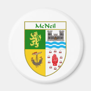 McNeil Coat of Arms/Family Crest Magneet