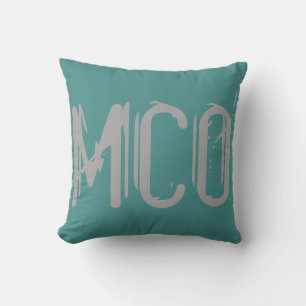 MCO Airport Grunge Typografie Kussen