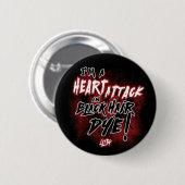 MCR HeartAttack Button (Voorkant /achterkant)