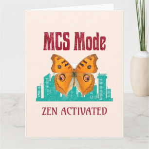 MCS Modus Zen Geactiveerde Vlinderbewustzijn Besc Kaart