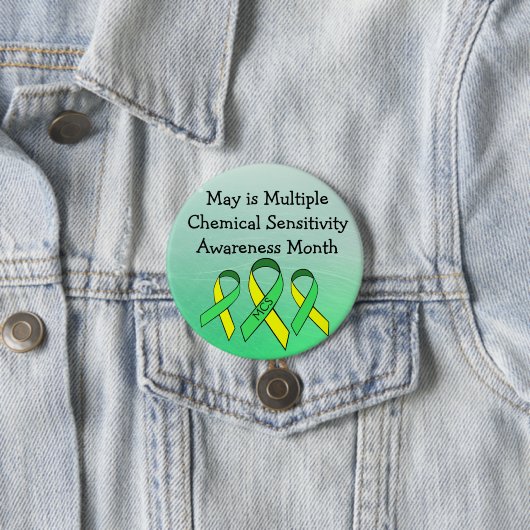 MCS Multiple Chemical Sensitivity Button (In situ)