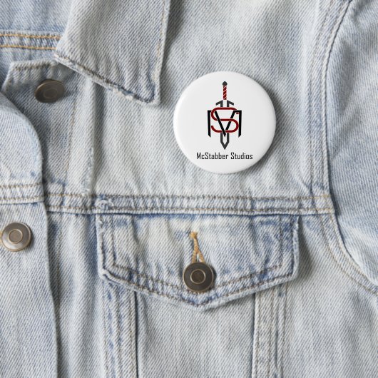 McStabber Studios Button (In situ)