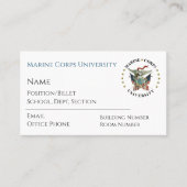 MCU-Visitekaartjes Visitekaartje (Voorkant)