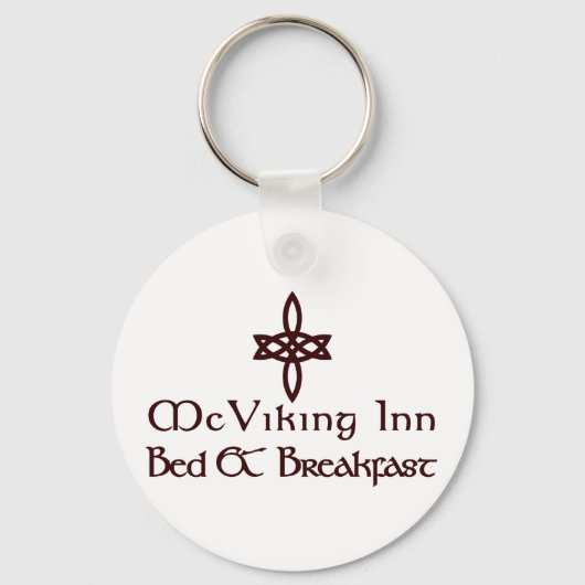McViking Inn Bed & Breakfast Sleutelhanger (Voorkant)