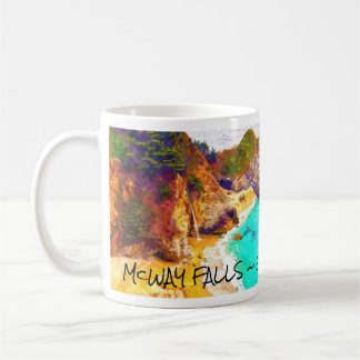 McWAY FALLS ~ BIG SUR CA Mug