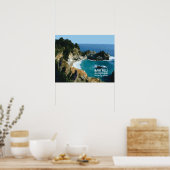 McWay Falls - Poster Big Sur (Cuisine)
