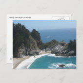 McWay Herfsten - Big Sur Briefkaart (Voorkant / Achterkant)
