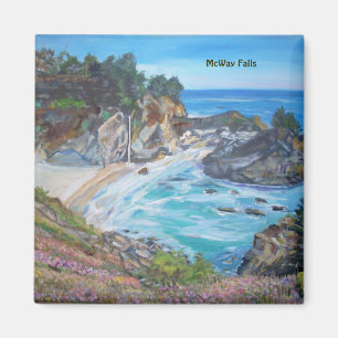 McWay Herfsten, Big Sur - Magnet Magneet