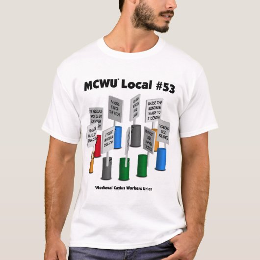 MCWU lokaal#53 T-shirt (Voorkant)