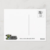 MD Alina Butterfly Dragon Briefkaart (Achterkant)