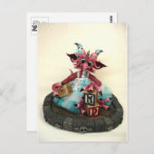 MD Baby Blocks Dragon Carte postale (Devant / Derrière)