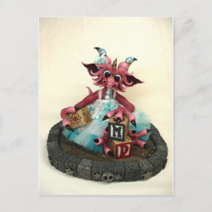 MD Baby Blokken Dragon Briefkaart