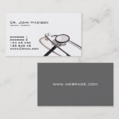 MD BUSINESS / Carte de profil (Devant / Derrière)