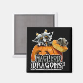 MD Citrouille Dragon Logo Magnet (Recto/Verso)