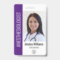 MD Doctor Hospital Medical Employee Photo ID