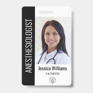 MD Dokter Ziekenhuis Medisch Personeel Foto ID Badge