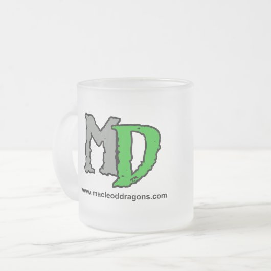 MD Green Dragon 10 oz. Mok (Voorkant links)