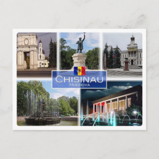 MD Moldavië - Chisinau - Briefkaart