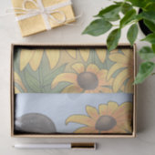 MD State Bird Oriole & Black-eyed Susan Flower Tissuepapier (Geschenk)