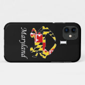 MD Vlag Crab iPhone 5 Hoesje (Achterkant (horizontaal))