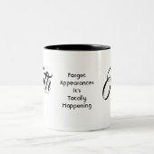 MDILLONDESIGNS.COM cadeaus #FAITH Tweekleurige Koffiemok (Center)