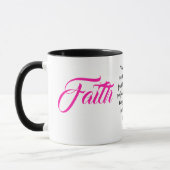 MDILLONDESIGNS.COM Vrouw van #FAITH Mokken (Links)