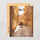 Mdina Malta Briefkaart (Voorkant / Achterkant)