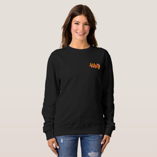 MDRiders front Logo back Sweat-Shirt Trui (Voorkant volledig)