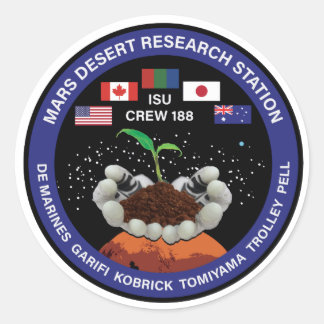 MDRS Crew 188 Patch Stickers (set van 6)