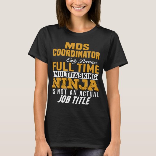 MDS-coördinator T-shirt (Voorkant)