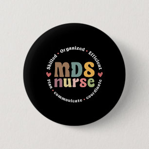 MDS Nurse Appreciation Ronde Button 5,7 Cm