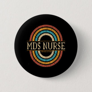 MDS Verpleegkundige Ronde Button 5,7 Cm