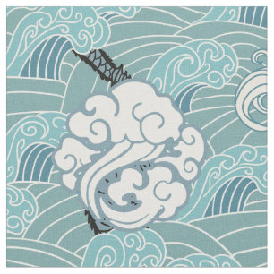 MDZS Gusu Lan Print Stof