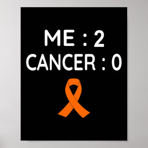 ME2 Kanker 0 Leukemie Bewustzijn Poster
