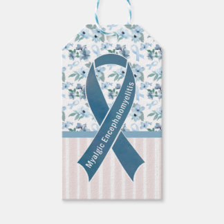 Me/CFS Blue Ribbon Awareness label Cadeaulabel