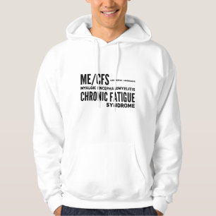 ME/CFS Chronisch vermoeidheidssyndroom bewustzijn Hoodie