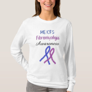 ME/CFS Fibromyalgie Ribbon Awareness Shirt