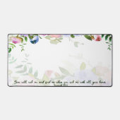 Me chercher des écritures florales (Recto)